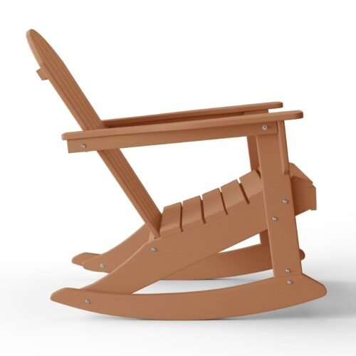 Outdoor Patio Rocking Adirondack Chair – Teak